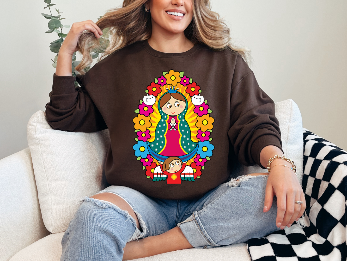 Virgencita crew brown