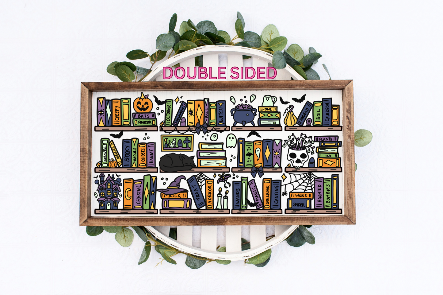Spooky Bookshelf