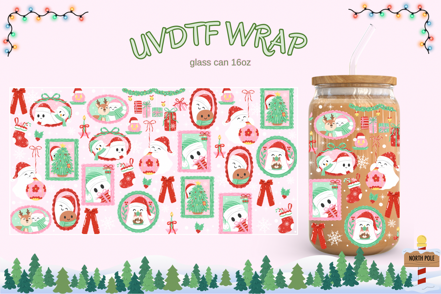 Christmas Ghosts Frames