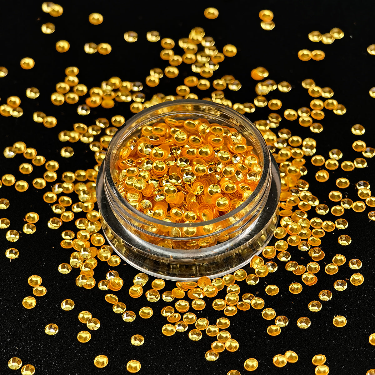 Pearl glitter tangerine