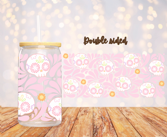 Pink calavera