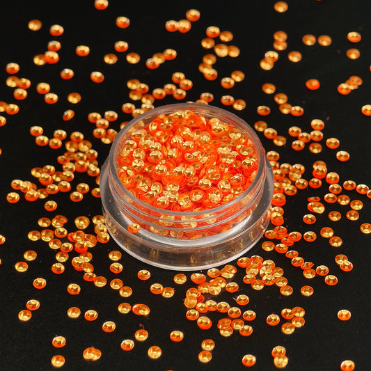 Pearl glitter orange