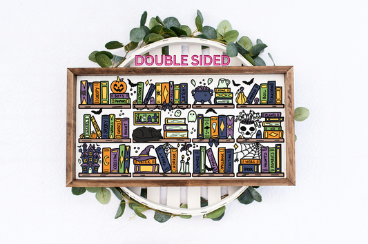 Spooky Bookshelf