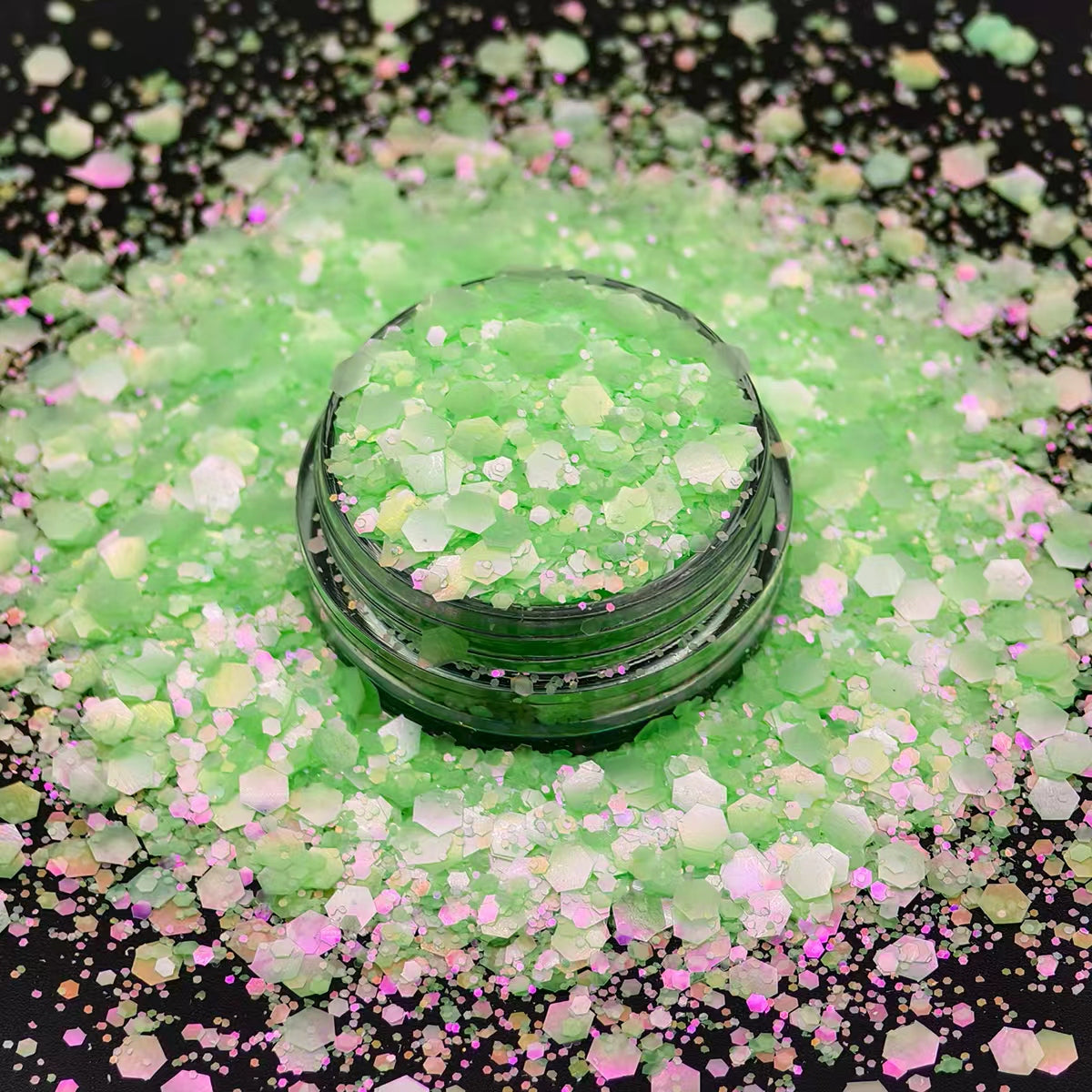 Mint shimmer