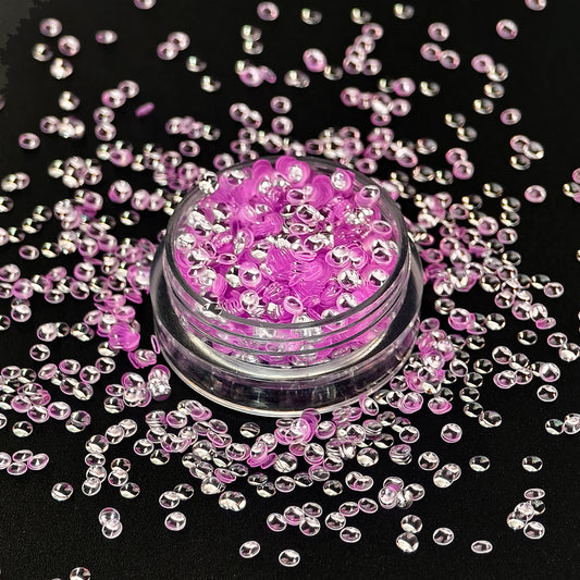 Pearl glitter plum