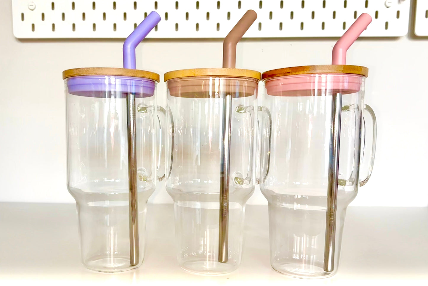 32oz Glass tumbler